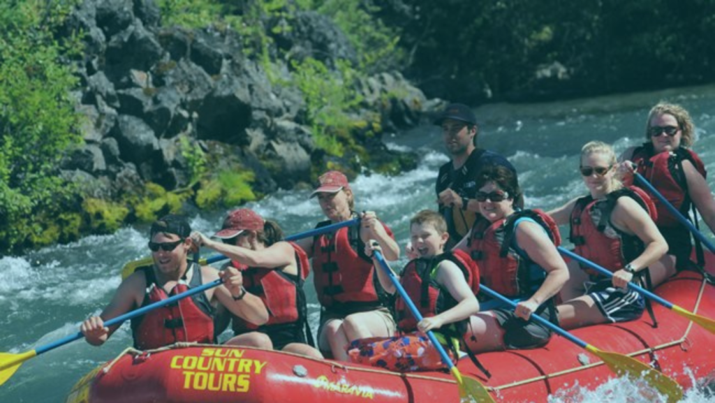 white water rafting
