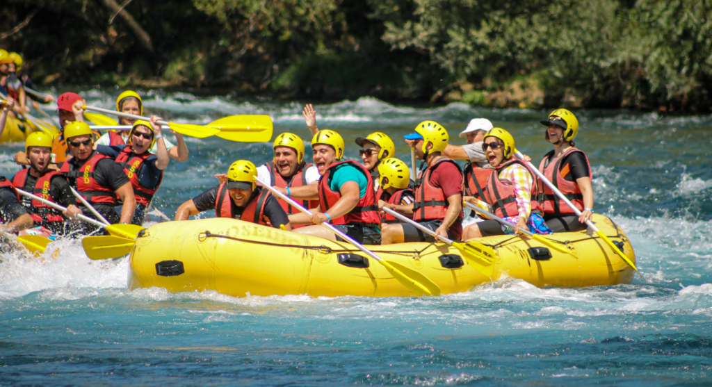white water rafting