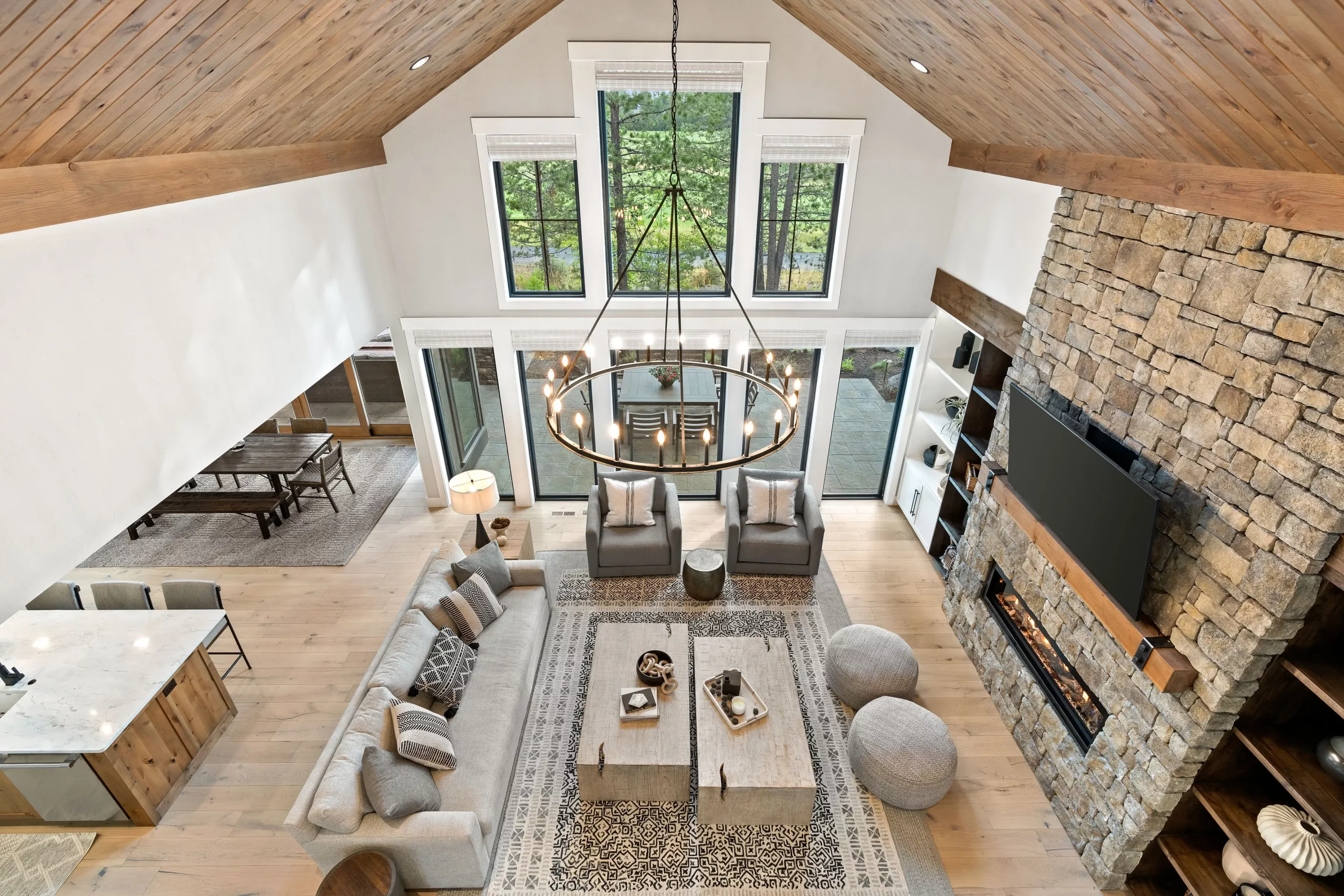 living room of Dancing Rock 56948 Bennington Properties