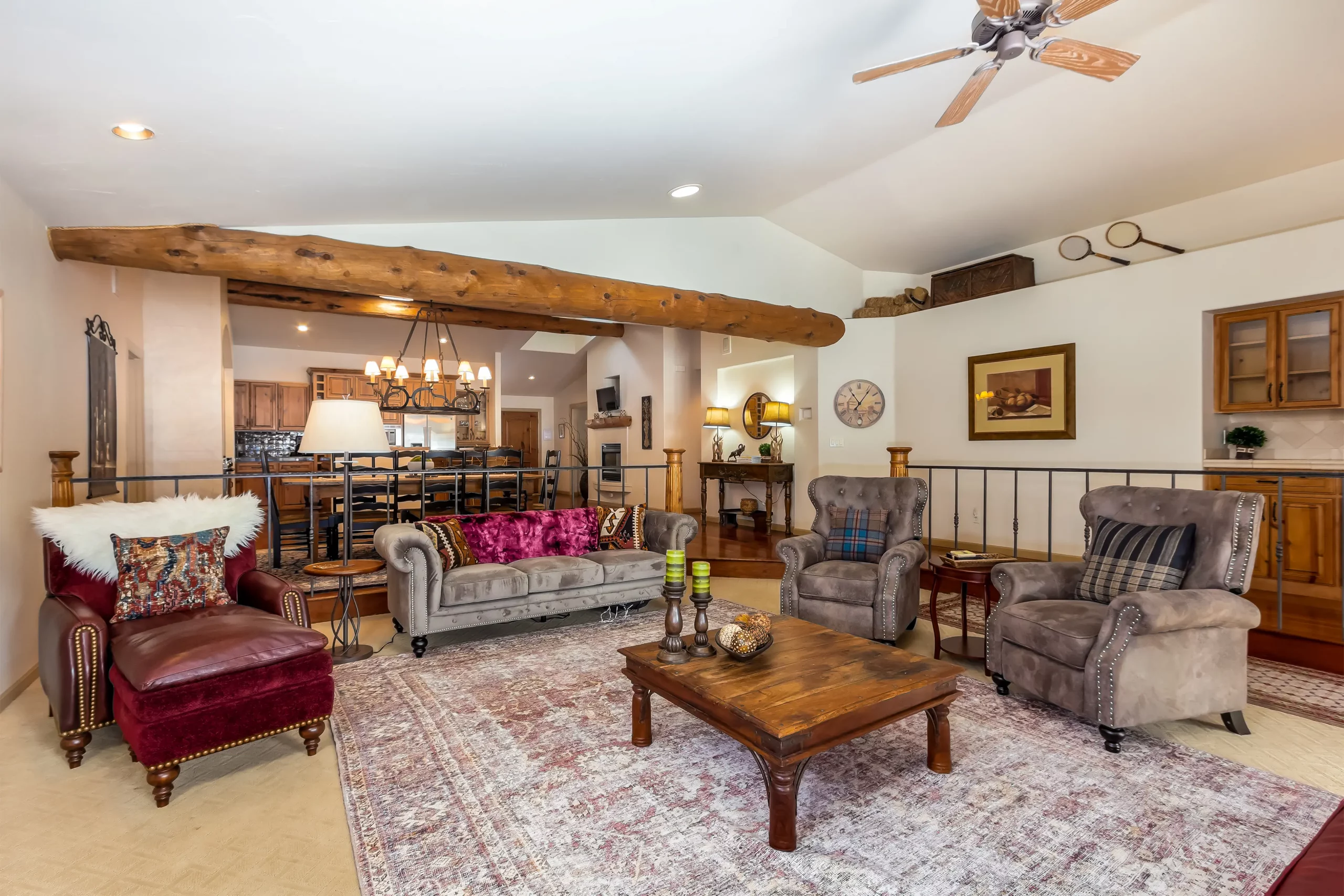 the living room of Red Cedar 20 Bennington Properties