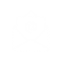 white text icon