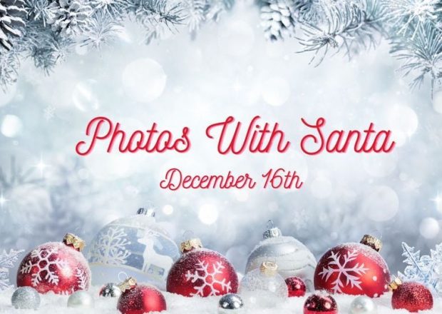 Photos with Santa event