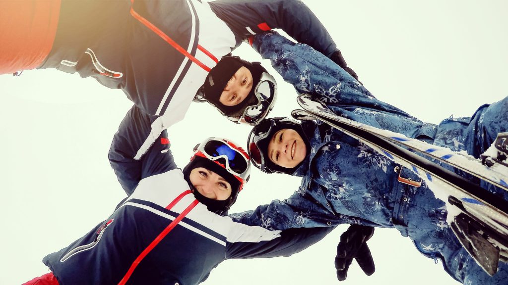 skiing and snowshoeing at Mt Bachelor, one of Sunriver winter activities