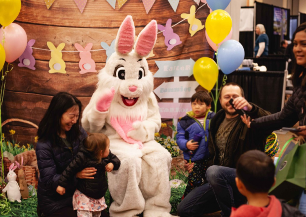 Bend Health Fair wih Easter egg hunt
